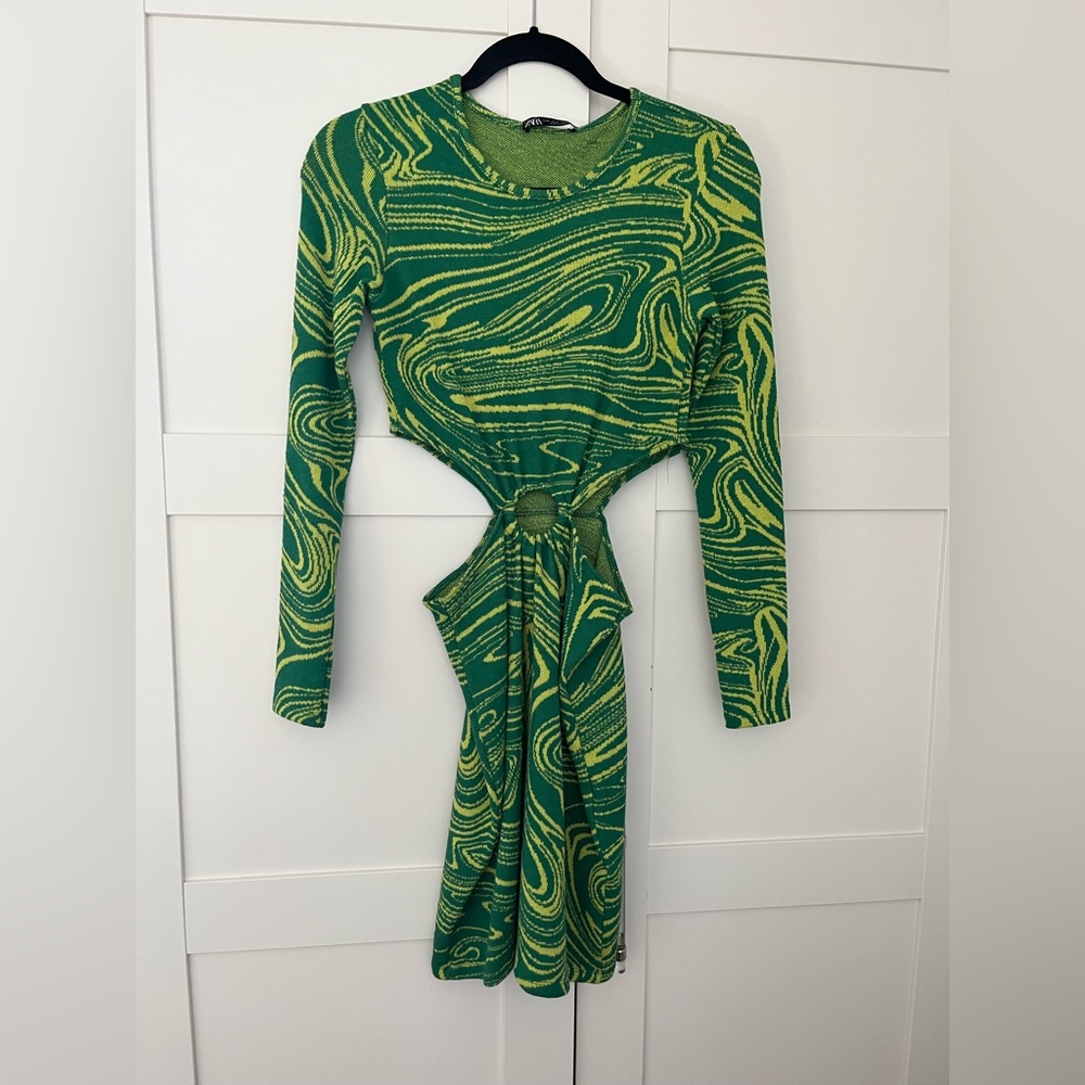 NWT, Zara, cut out sweater dress